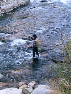 Fly Fishing the Truckee River, near Tahoe City, CA - photo courtesy of Joel Rodriguez